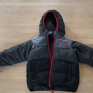 Boys North Face reversible coat